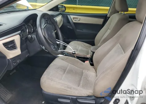 2015 Toyota Corolla L из США, поврежденный, VIN 2T1BURHEXFC308129